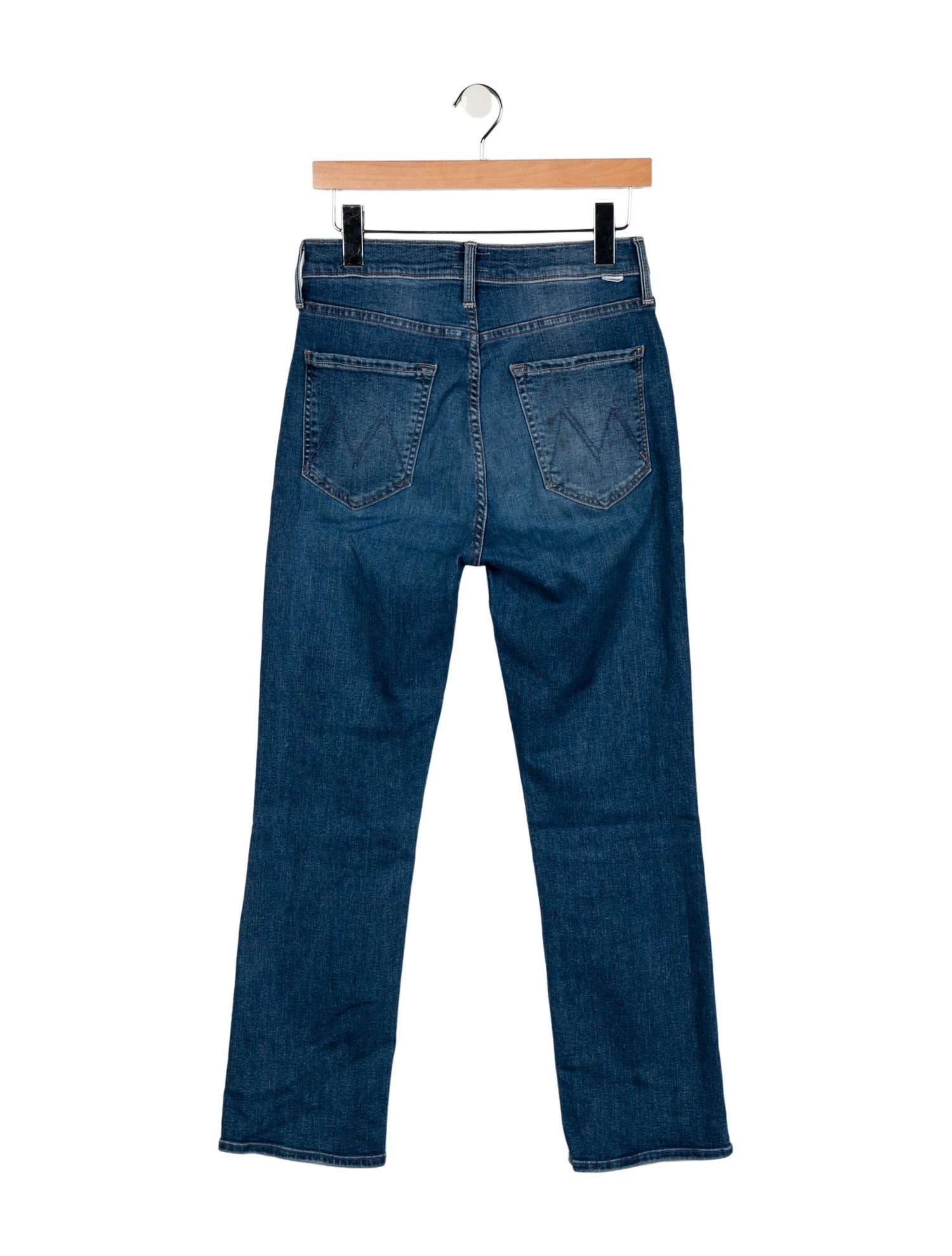 Mother High-Rise Straight Leg Jeans
